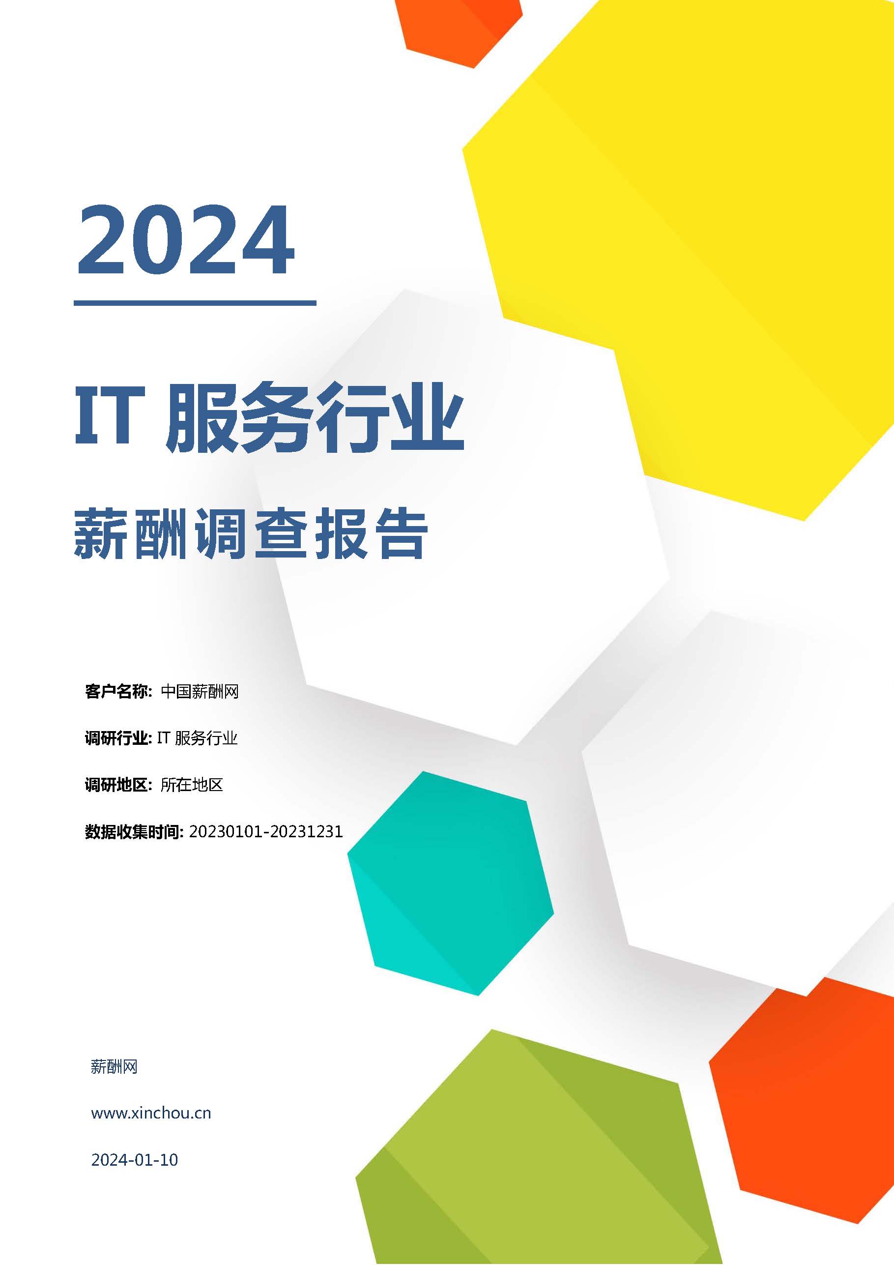 2024年IT服务行业薪酬报告(图1)