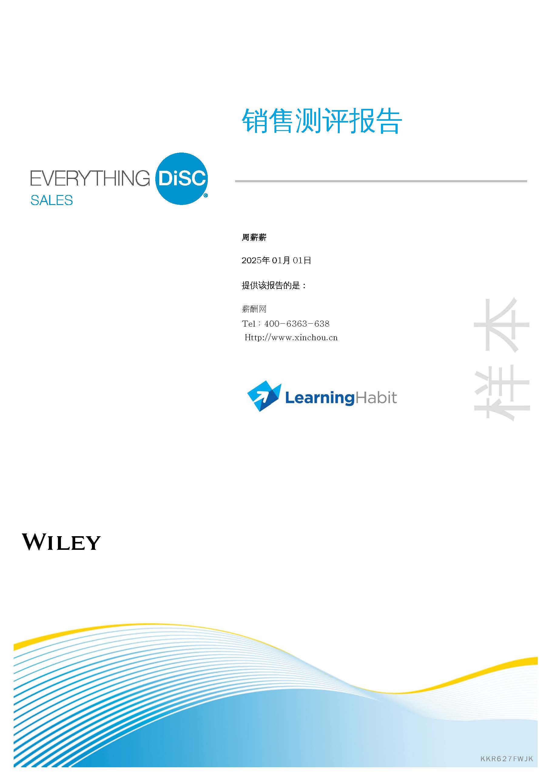 Disc 销售能力测评报告：DISC销售测评报告