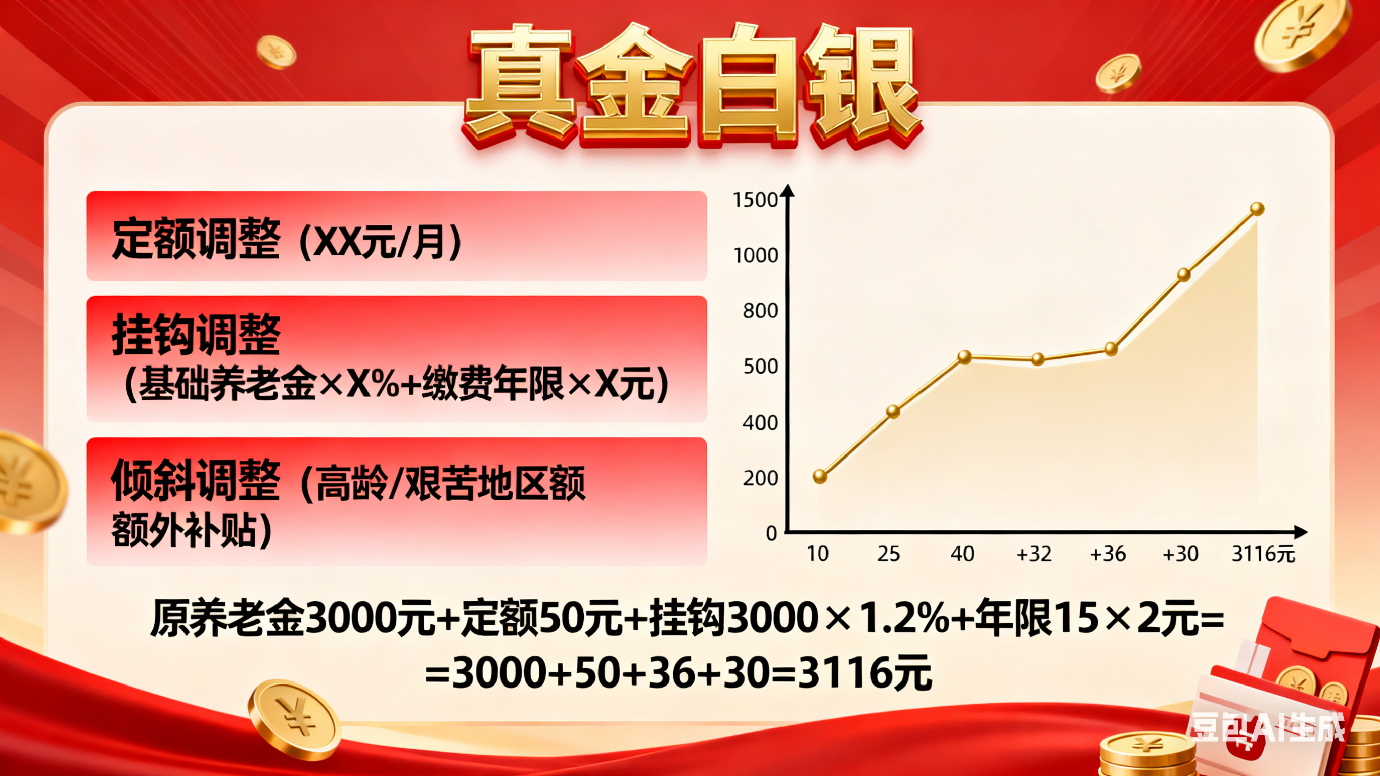 2024年退休工资上涨明细:您的“真金白银”这样算!(图1) 生成工资计算图片 (7).png