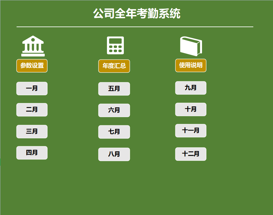 第179期资料合集—非合同制员工考勤及工资条模板(图4)