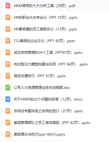 第35期资料合集—HRM必备员工管理资料库(图7) 图片