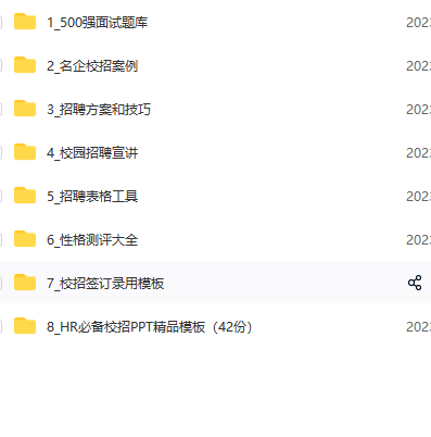 第44期资料合集—校招超实用招聘案例资料包(图9) 图片
