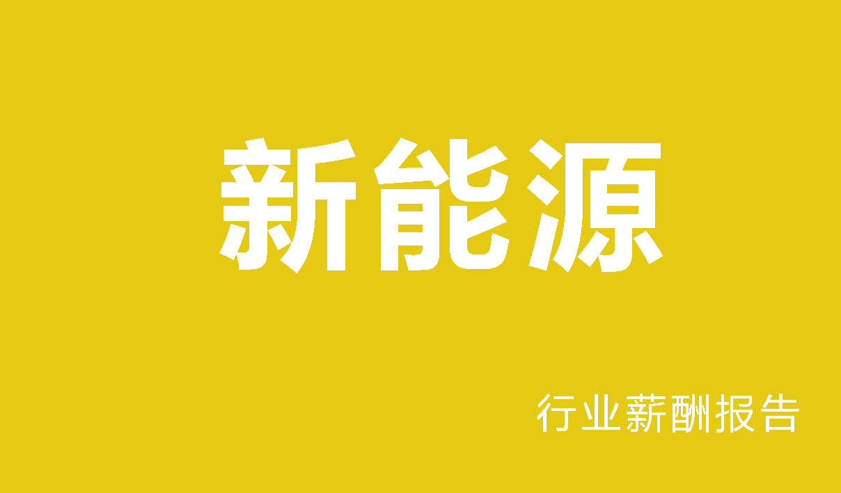 2025年新能源行业薪酬报告
