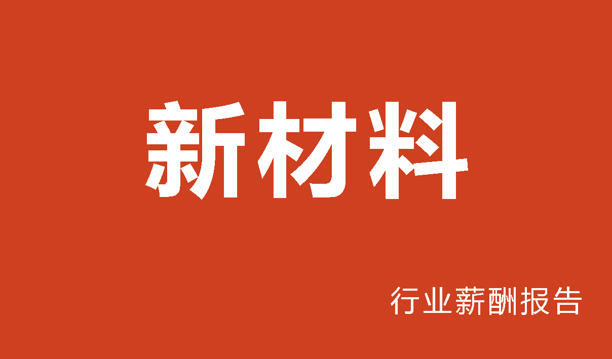 2025年新材料行业薪酬报告
