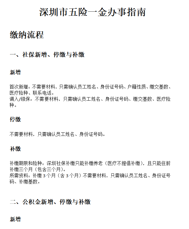 第77期资料—必备五险一金办事宝典443个文件(图4)