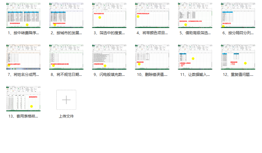 第93期资料—HR一步学会! excel常用技能大荟萃 (GIF教学 常用公式 函数大全...)(图6)