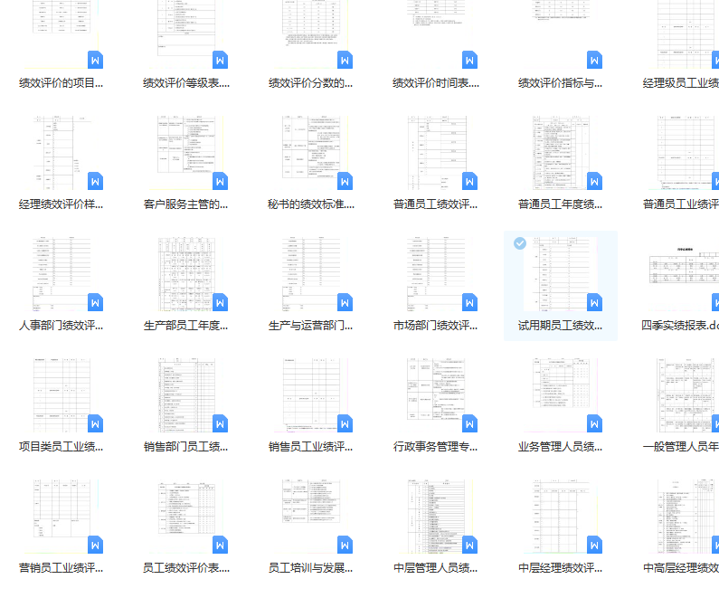 第68期资料—必备年终绩效工作总结模板(图6)