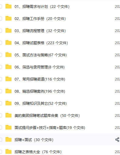 第60期—招聘面试必备资料，基本全了 (1028)(图9)