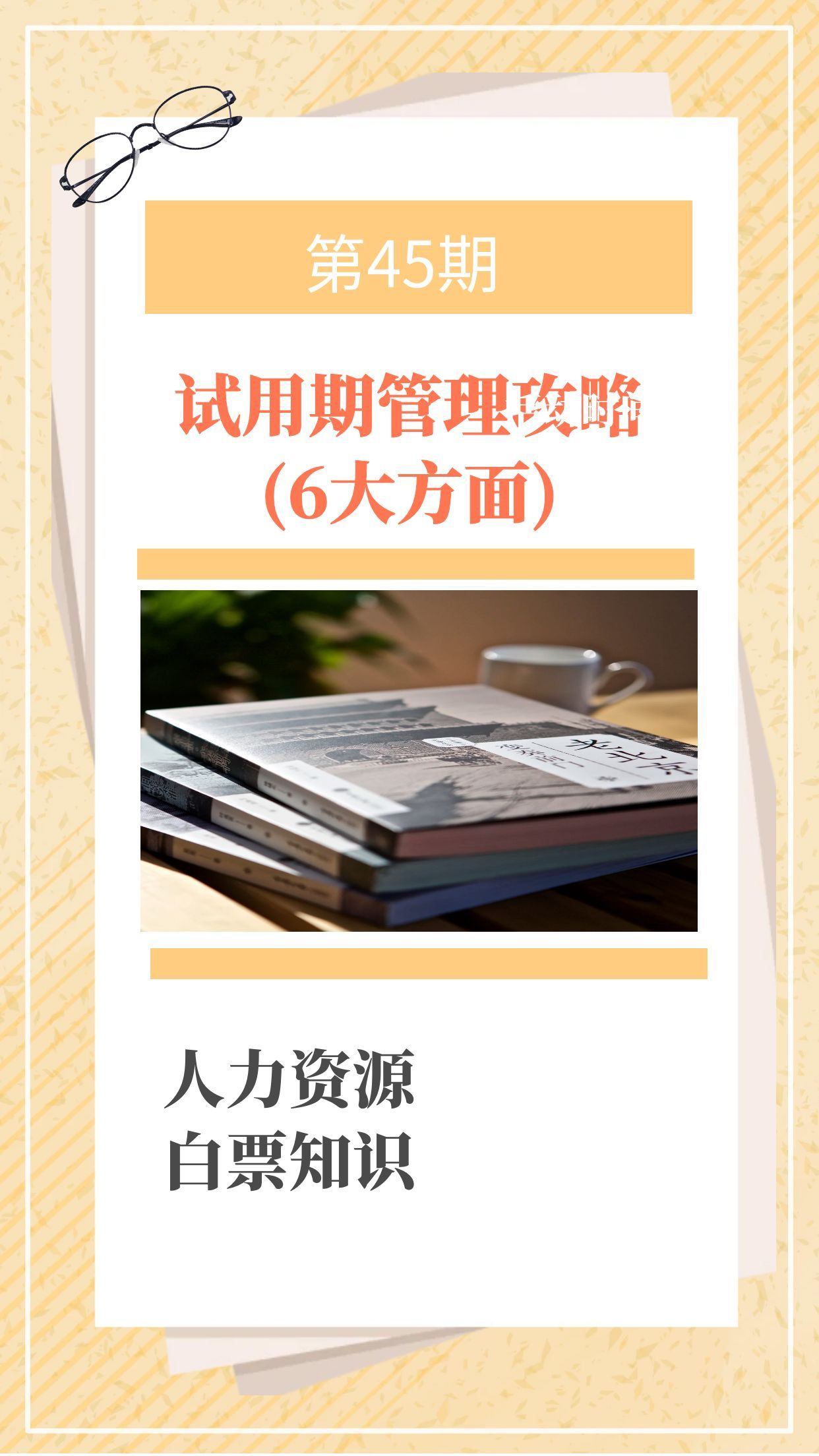 第45期资料—试用期管理攻略 (6大方面)封面