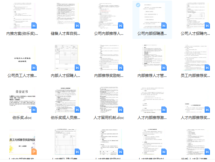 第193期资料—优秀员工内推机制设定方案(图7)