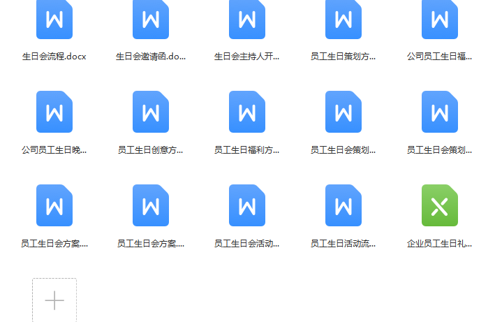 第192期资料—员工生日庆生活动方案(图8)
