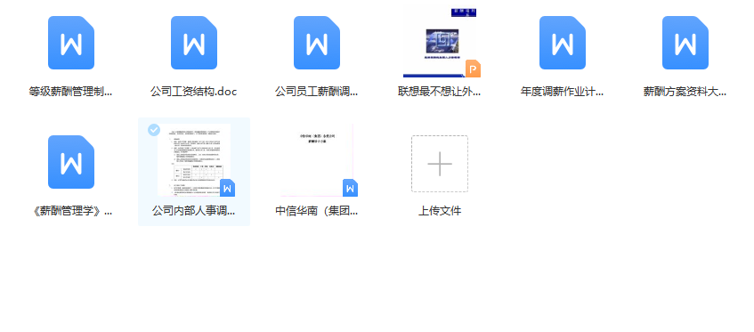 第168期资料—调岗调薪操作资料包(图8)