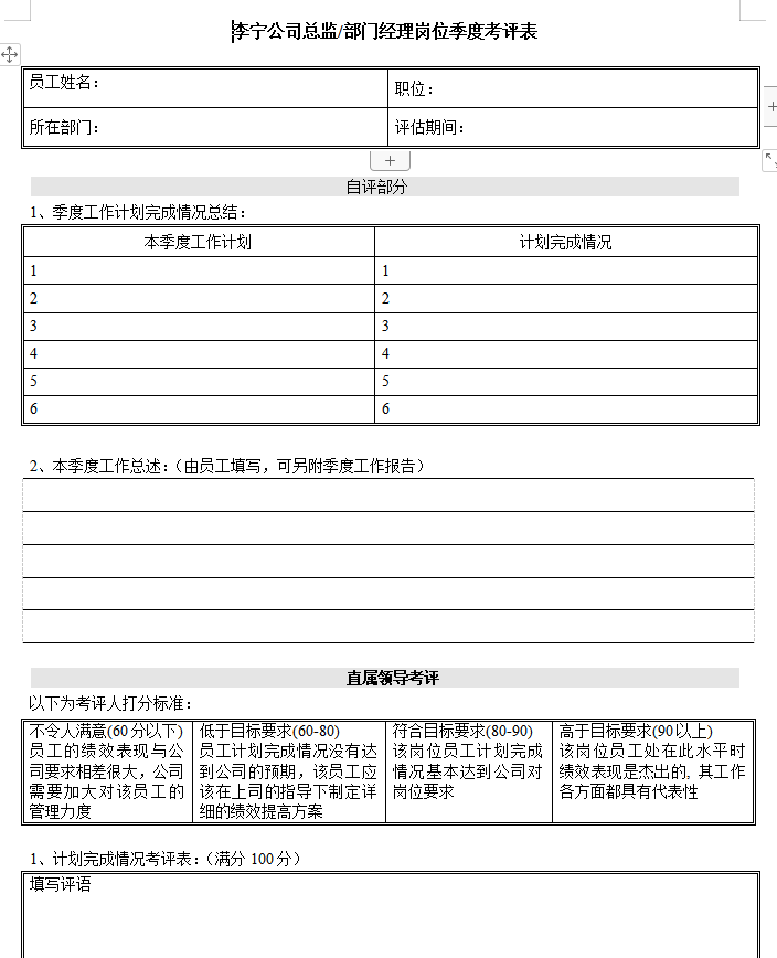 第149期资料—最新大中小企业绩效文件大全(图2)