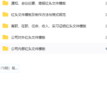 第174期资料—企业内部红头文件模板及规范(图9)
