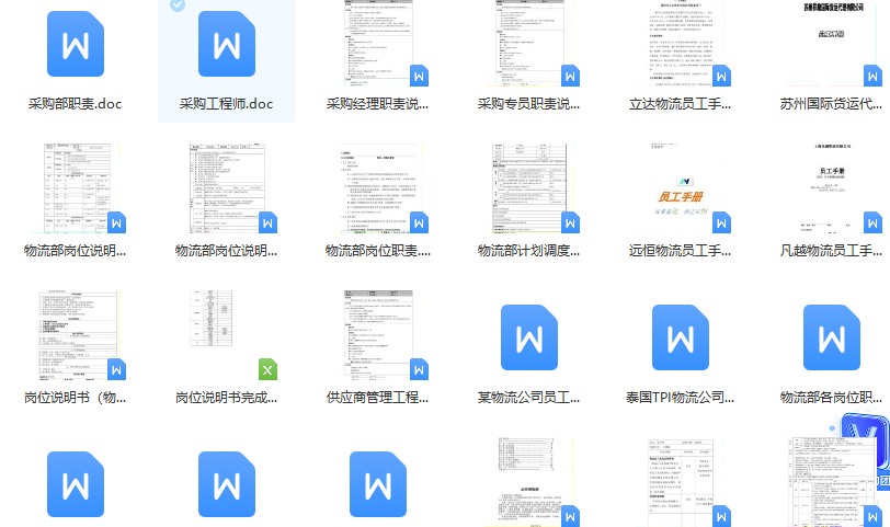 第172期资料—物流HR必备六大模块资料(图8)
