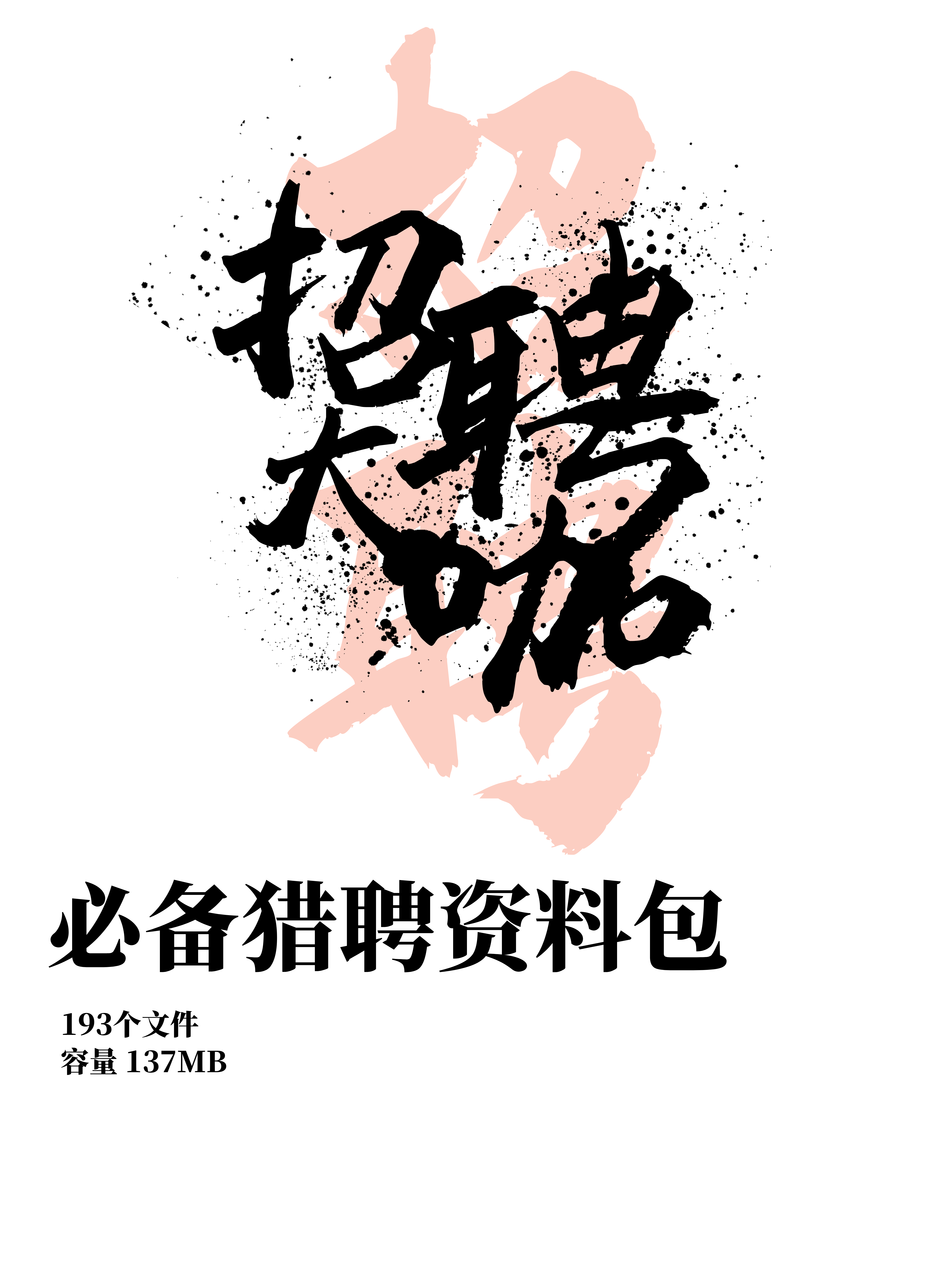 第133期资料—最新招聘大咖必备的猎聘资料包封面