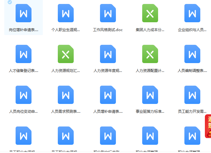 第131期资料—最新人力资源规划资料(图7)