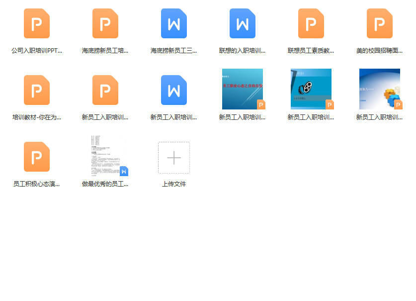 第113期资料—新员工入职管理与综合培训必备方案(图6)