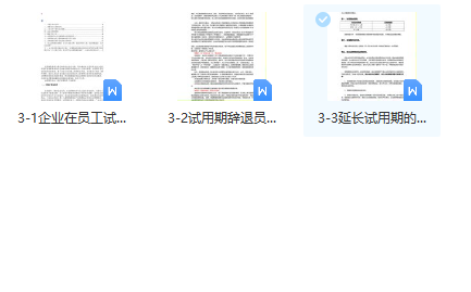 第119期资料合集—HR试用期管理工具包(图7)