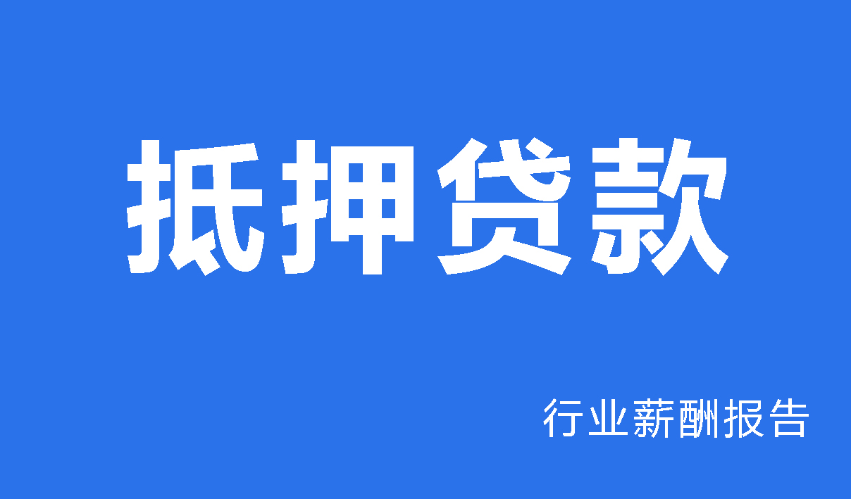 抵押贷款行业薪酬报告-