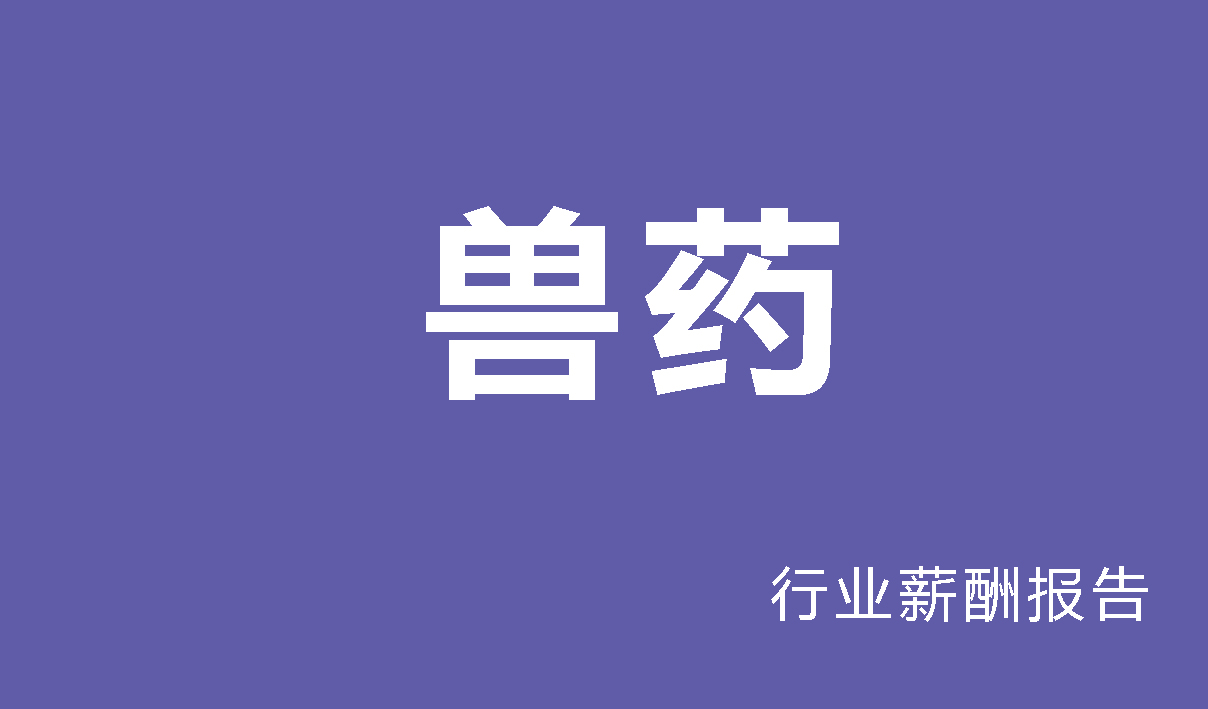 兽药行业薪酬报告-