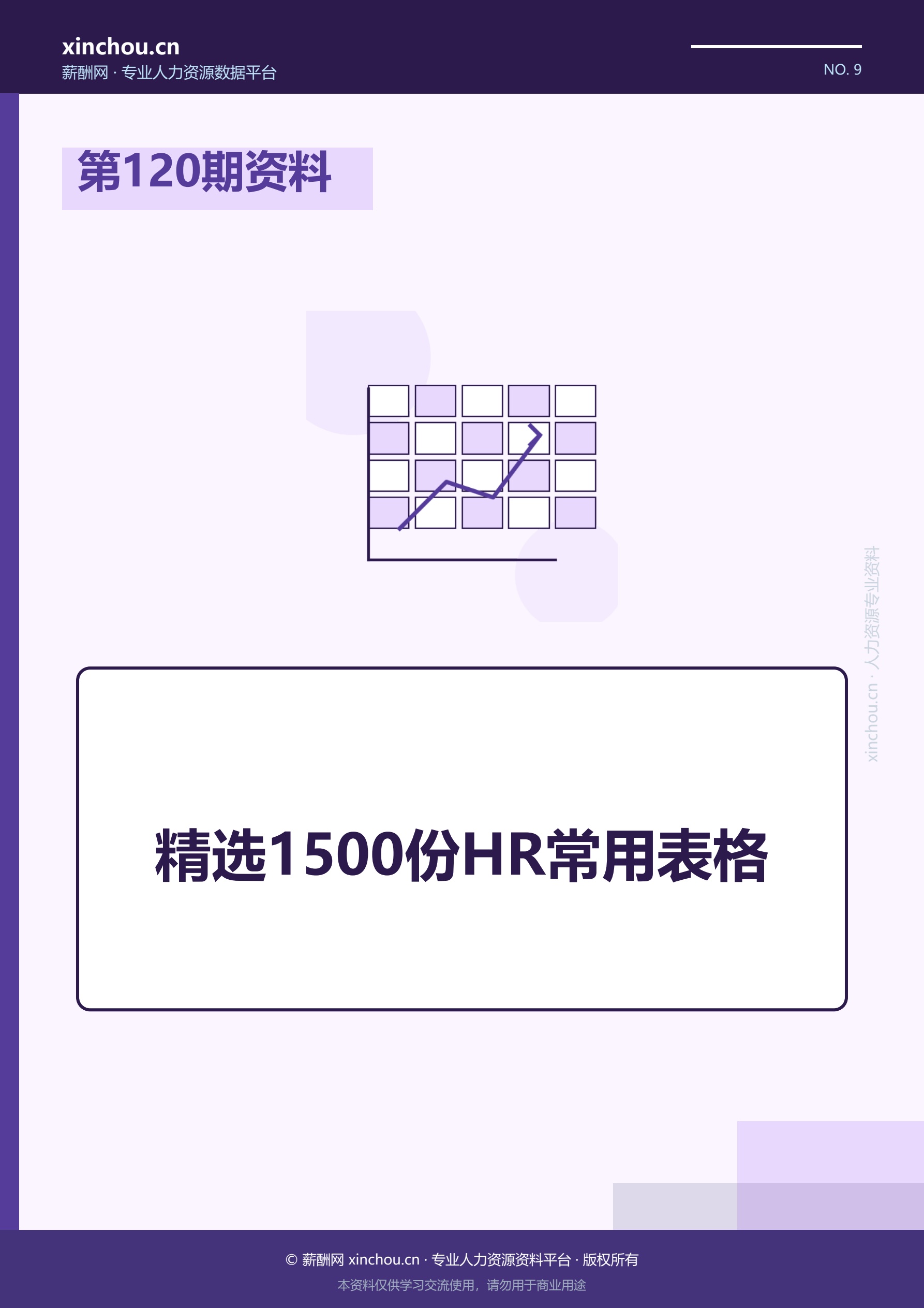 第120期资料—精选1500份HR常用表格封面