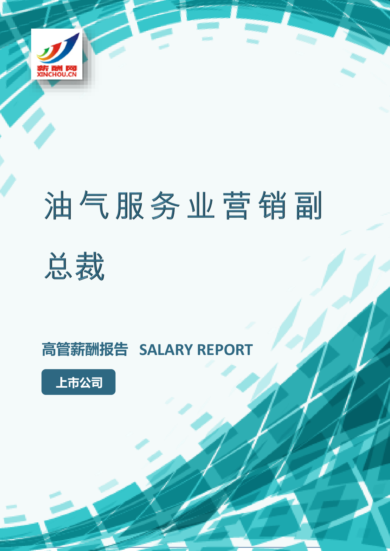 油气服务业营销副总裁